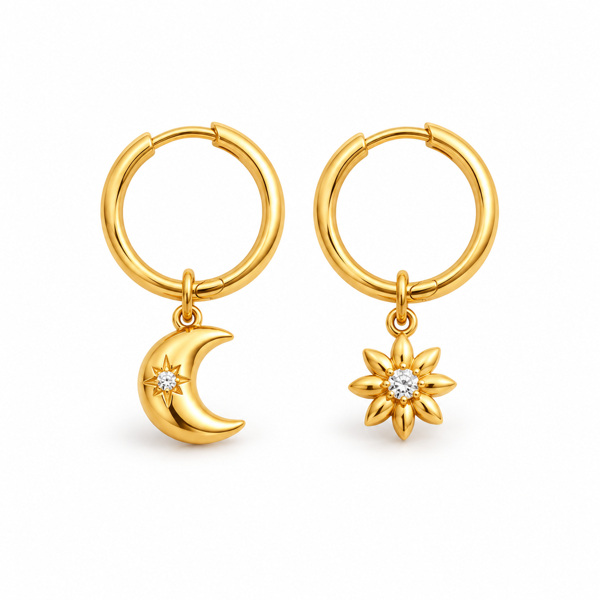 Vela Celestial Hoops Set