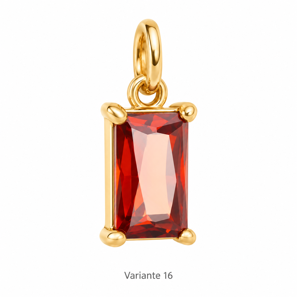Charm-Kette – Kette zum Kombinieren aus Edelstahl, vergoldet, mit einhängbaren Charms – Ansicht 18